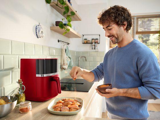 Bosch Air Fryer jetzt in Dark Cream und Deep Red