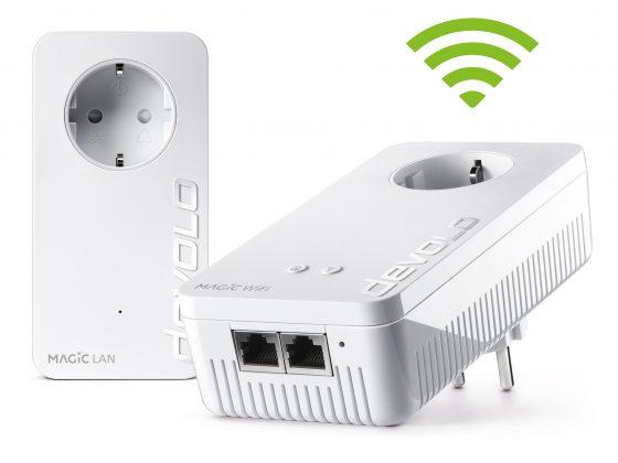 Mit Devolo das WLAN im Garten und in der Garage einfach erweitern.