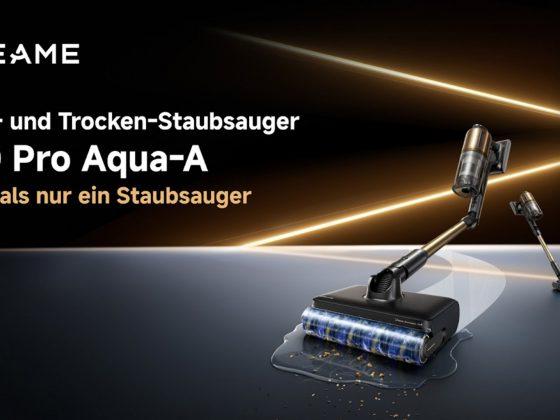 Dreame Z30 Pro Aqua A kombiniert Nass- und Trockensaugen in einem Gerät