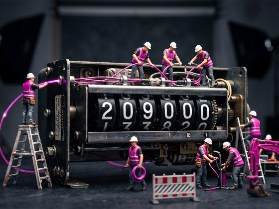 209.000 Glasfaseranschlüsse im April Bildrechte: Telekom
