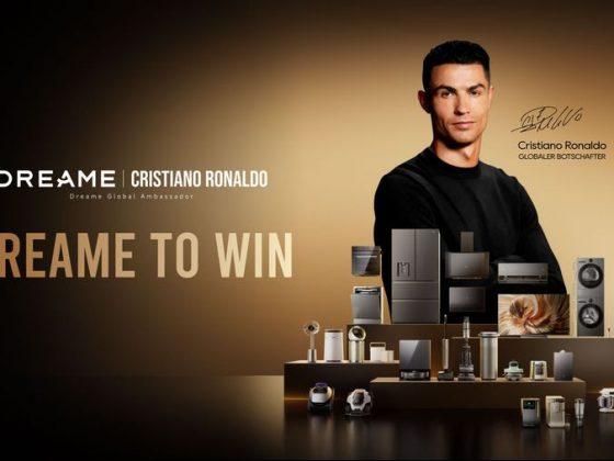 Dreame ernennt Cristiano Ronaldo zum neuen globalen Markenbotschafter