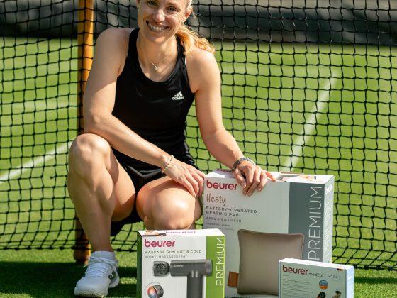 Beurer begleitet Abschiedsmatch von Angelique Kerber
