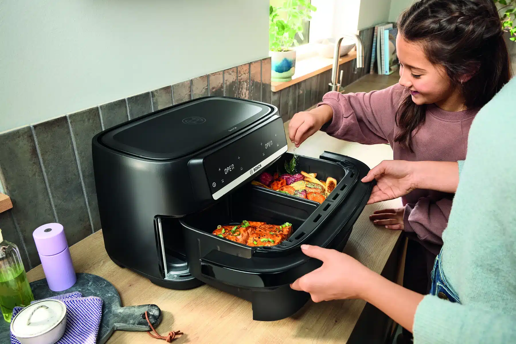 Bosch Air Fryer Serie 4 Double Flex