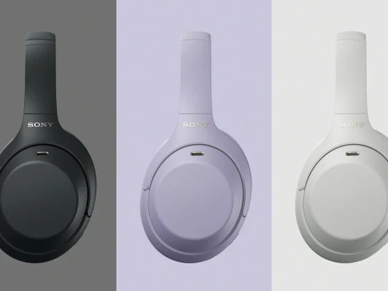Der Sony WH-1000XM4C ist ab sofort in Lavendel, Schwarz und Platin-Silber erhältlich