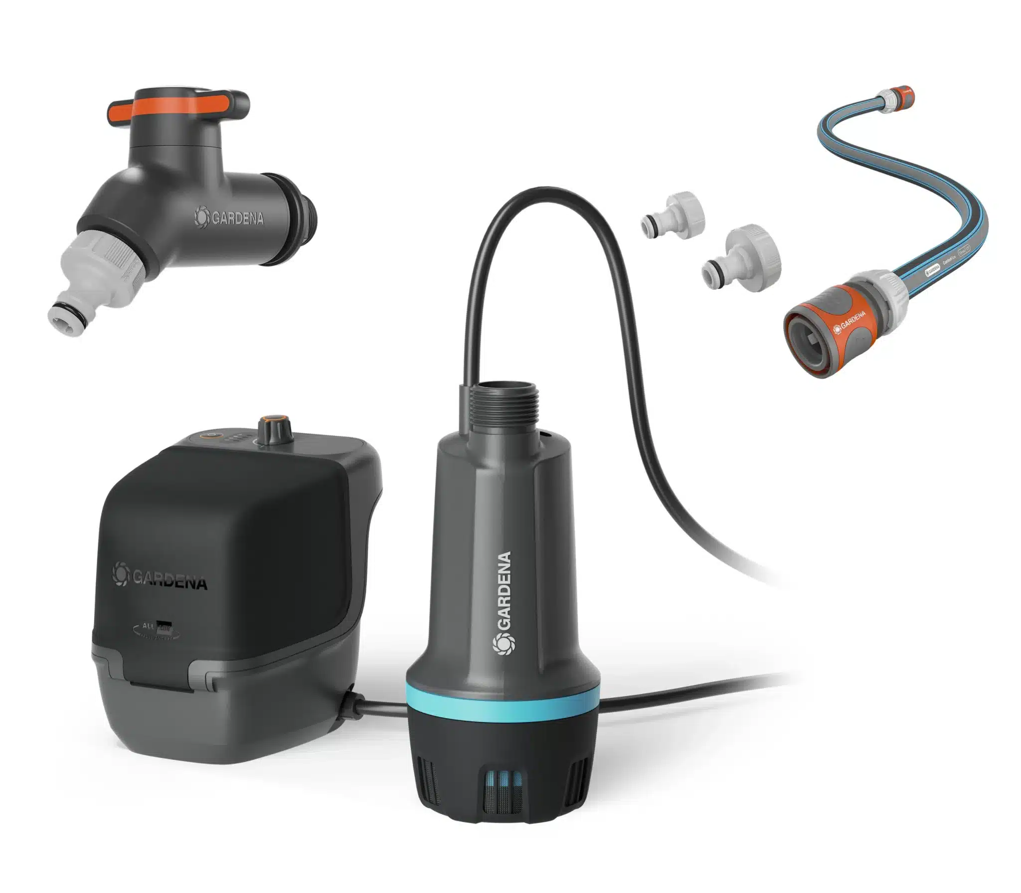 GARDENA AquaReserve Akku Bewässerung Set Easy 18V P4A solo