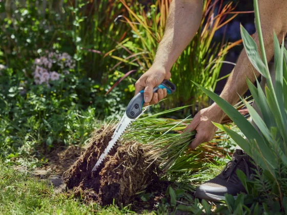 Die neue GARDENA MultiSäge 200 PP ist die All-in-One-Gartensäge für den Garten und eignet sich für verschiedenste Aufgaben – vom Entfernen von Wurzelstöcken und dem Teilen von Stauden über das Auslichten dichter Sträucher und Äste bis hin zum Entfernen von Wildtrieben.