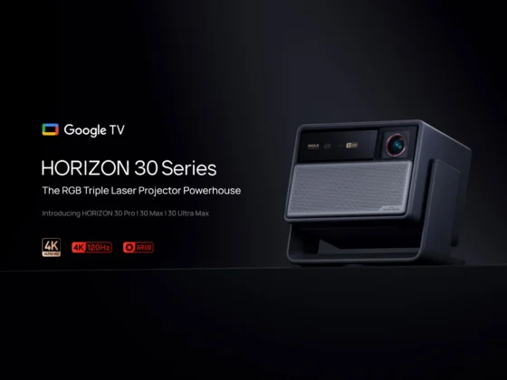 Die XGIMI Horizon 30 Serie mit den Modellen Pro, Max und Ultra Max. Bild: XGIMI