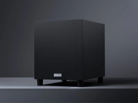 Magnat BASE 8: Kompakter Subwoofer mit 200-mm-Tieftöner und Class-D-Verstärker