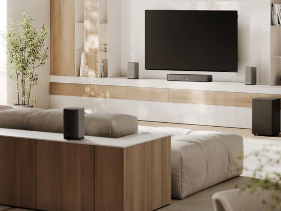 We. by Loewe We.BOOST Center: Neuer Lautsprecher erweitert Heimkinosystem auf 5.1.2